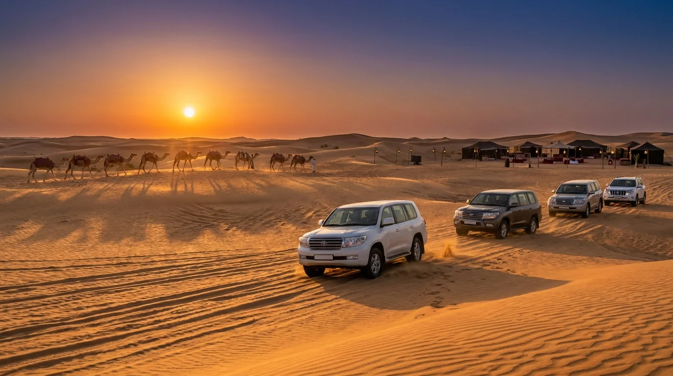 Desert Safari in Faqa