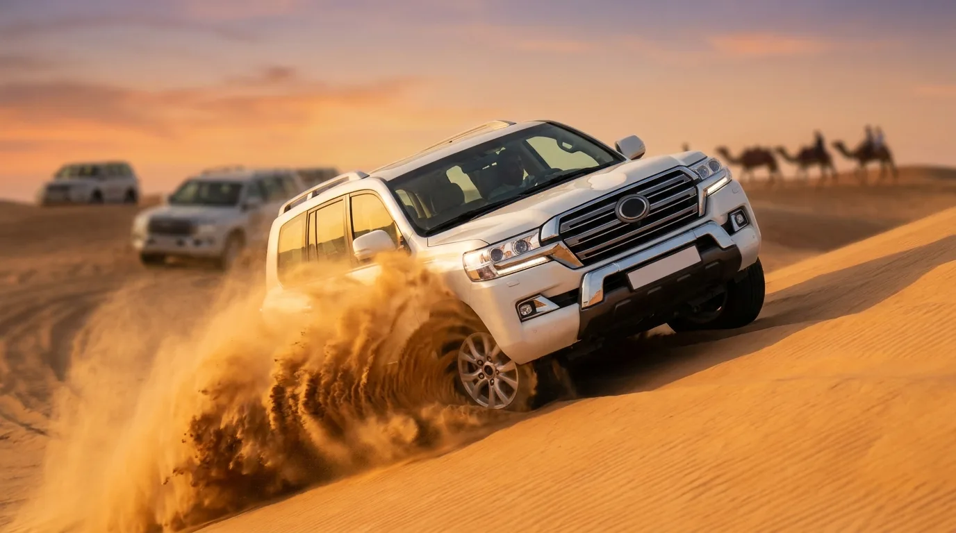 Desert Safari with BBQ Dinner