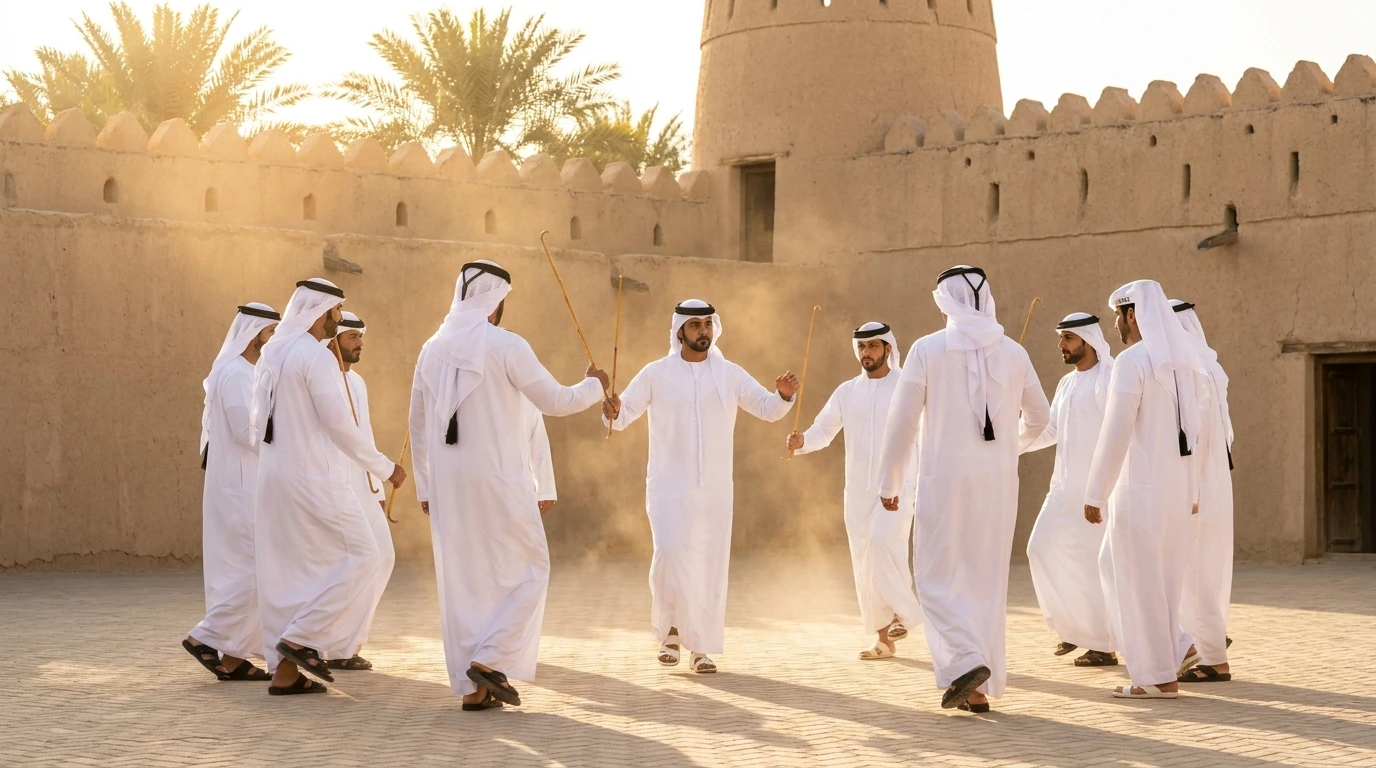 Al Ain arabic dance