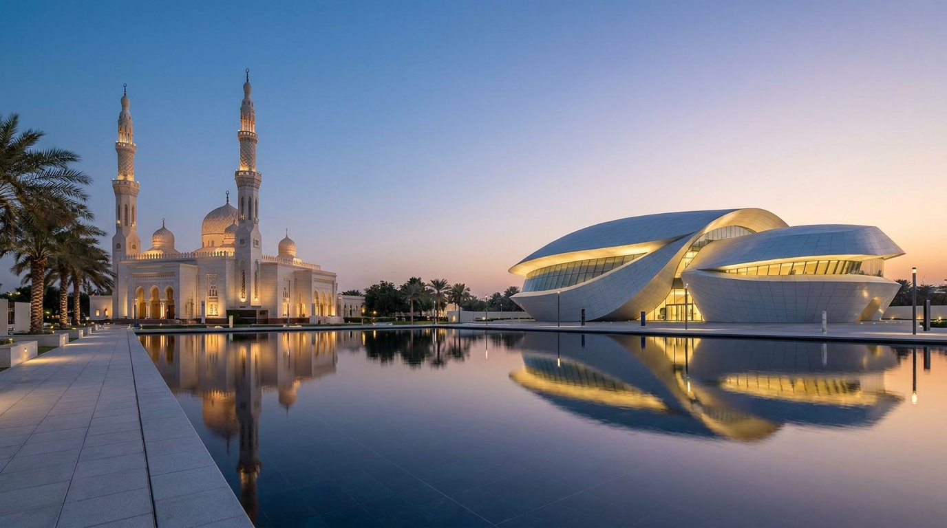 Jumeirah Mosque and Etihad Museum